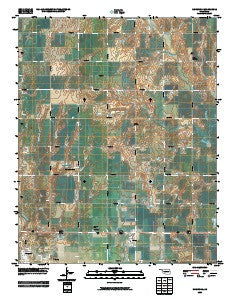 Ringwood Oklahoma Historical topographic map, 1:24000 scale, 7.5 X 7.5 Minute, Year 2009