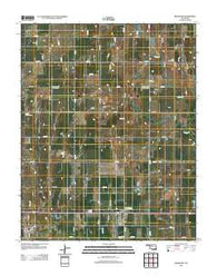 Ringwood Oklahoma Historical topographic map, 1:24000 scale, 7.5 X 7.5 Minute, Year 2012