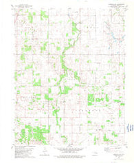 Ringwood SW Oklahoma Historical topographic map, 1:24000 scale, 7.5 X 7.5 Minute, Year 1982