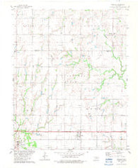 Ringwood Oklahoma Historical topographic map, 1:24000 scale, 7.5 X 7.5 Minute, Year 1982