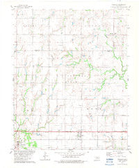 Ringwood Oklahoma Historical topographic map, 1:24000 scale, 7.5 X 7.5 Minute, Year 1982