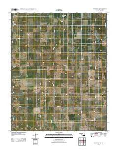 Ringwood SW Oklahoma Historical topographic map, 1:24000 scale, 7.5 X 7.5 Minute, Year 2012