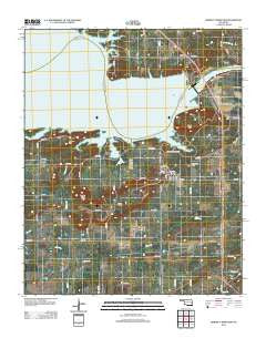 Robert S Kerr Dam Oklahoma Historical topographic map, 1:24000 scale, 7.5 X 7.5 Minute, Year 2012