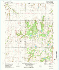 Rock Mary Oklahoma Historical topographic map, 1:24000 scale, 7.5 X 7.5 Minute, Year 1979
