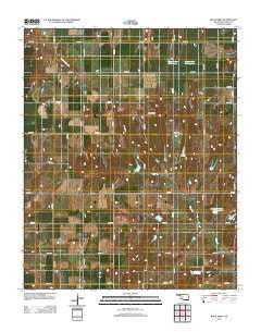 Rock Mary Oklahoma Historical topographic map, 1:24000 scale, 7.5 X 7.5 Minute, Year 2012