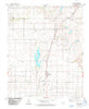 Rocky Oklahoma Historical topographic map, 1:24000 scale, 7.5 X 7.5 Minute, Year 1984