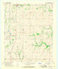 Roff South Oklahoma Historical topographic map, 1:24000 scale, 7.5 X 7.5 Minute, Year 1967
