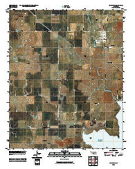 Roosevelt Oklahoma Historical topographic map, 1:24000 scale, 7.5 X 7.5 Minute, Year 2010
