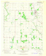 Roosevelt Oklahoma Historical topographic map, 1:24000 scale, 7.5 X 7.5 Minute, Year 1964