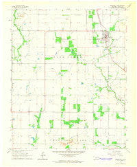 Roosevelt Oklahoma Historical topographic map, 1:24000 scale, 7.5 X 7.5 Minute, Year 1964