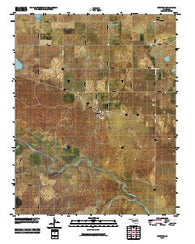 Rosston Oklahoma Historical topographic map, 1:24000 scale, 7.5 X 7.5 Minute, Year 2010