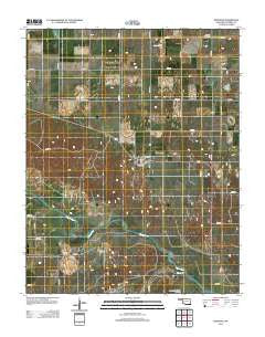 Rosston Oklahoma Historical topographic map, 1:24000 scale, 7.5 X 7.5 Minute, Year 2012