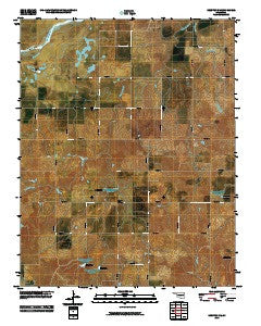 Rosston NE Oklahoma Historical topographic map, 1:24000 scale, 7.5 X 7.5 Minute, Year 2010