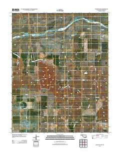 Rosston NW Oklahoma Historical topographic map, 1:24000 scale, 7.5 X 7.5 Minute, Year 2012