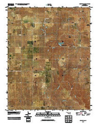 Rosston SE Oklahoma Historical topographic map, 1:24000 scale, 7.5 X 7.5 Minute, Year 2010