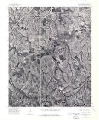 Rush Springs NW Oklahoma Historical topographic map, 1:24000 scale, 7.5 X 7.5 Minute, Year 1975