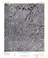 Rush Springs SE Oklahoma Historical topographic map, 1:24000 scale, 7.5 X 7.5 Minute, Year 1975