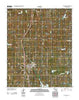 Rush Springs Oklahoma Historical topographic map, 1:24000 scale, 7.5 X 7.5 Minute, Year 2012