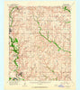 Ryan Oklahoma Historical topographic map, 1:62500 scale, 15 X 15 Minute, Year 1962