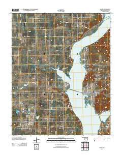Salina Oklahoma Historical topographic map, 1:24000 scale, 7.5 X 7.5 Minute, Year 2012