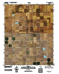 Sampsel Lake Oklahoma Historical topographic map, 1:24000 scale, 7.5 X 7.5 Minute, Year 2010