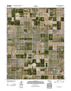 Sampsel Lake Oklahoma Historical topographic map, 1:24000 scale, 7.5 X 7.5 Minute, Year 2012