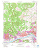 Sand Springs Oklahoma Historical topographic map, 1:24000 scale, 7.5 X 7.5 Minute, Year 1956