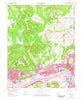 Sand Springs Oklahoma Historical topographic map, 1:24000 scale, 7.5 X 7.5 Minute, Year 1956