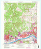 Sand Springs Oklahoma Historical topographic map, 1:24000 scale, 7.5 X 7.5 Minute, Year 1956
