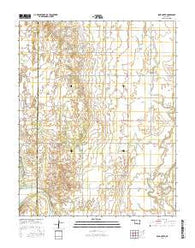 Sand Creek Oklahoma Current topographic map, 1:24000 scale, 7.5 X 7.5 Minute, Year 2016