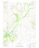 Sanders Oklahoma Historical topographic map, 1:24000 scale, 7.5 X 7.5 Minute, Year 1972