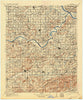 Sans Bois Oklahoma Historical topographic map, 1:125000 scale, 30 X 30 Minute, Year 1911