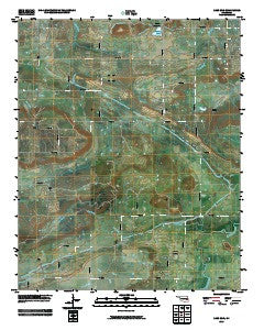 Sans Bois Oklahoma Historical topographic map, 1:24000 scale, 7.5 X 7.5 Minute, Year 2010