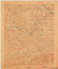 Sansbois Oklahoma Historical topographic map, 1:125000 scale, 30 X 30 Minute, Year 1900