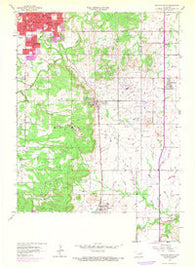 Sapulpa South Oklahoma Historical topographic map, 1:24000 scale, 7.5 X 7.5 Minute, Year 1958
