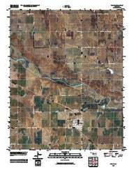 Seiling Oklahoma Historical topographic map, 1:24000 scale, 7.5 X 7.5 Minute, Year 2010