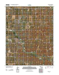 Selman Oklahoma Historical topographic map, 1:24000 scale, 7.5 X 7.5 Minute, Year 2012