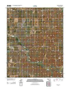 Selman Oklahoma Historical topographic map, 1:24000 scale, 7.5 X 7.5 Minute, Year 2012