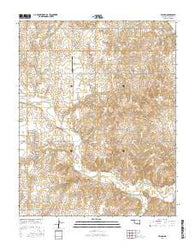 Selman Oklahoma Current topographic map, 1:24000 scale, 7.5 X 7.5 Minute, Year 2016