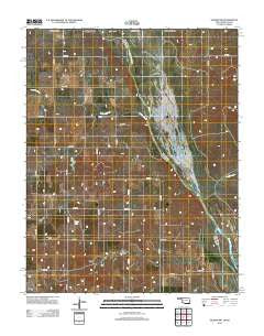 Selman NW Oklahoma Historical topographic map, 1:24000 scale, 7.5 X 7.5 Minute, Year 2012