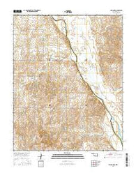 Selman NW Oklahoma Current topographic map, 1:24000 scale, 7.5 X 7.5 Minute, Year 2016
