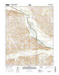 Selman SE Oklahoma Current topographic map, 1:24000 scale, 7.5 X 7.5 Minute, Year 2016