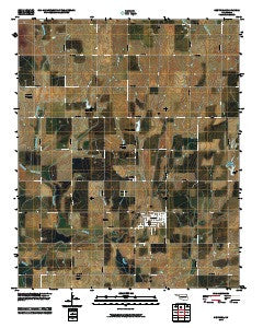 Sentinel Oklahoma Historical topographic map, 1:24000 scale, 7.5 X 7.5 Minute, Year 2010