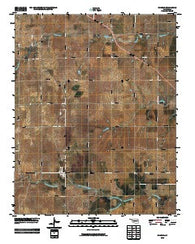Sharon Oklahoma Historical topographic map, 1:24000 scale, 7.5 X 7.5 Minute, Year 2010