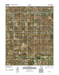Sharon Oklahoma Historical topographic map, 1:24000 scale, 7.5 X 7.5 Minute, Year 2012