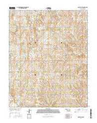 Shattuck NW Oklahoma Current topographic map, 1:24000 scale, 7.5 X 7.5 Minute, Year 2016