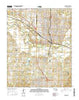 Shawnee Oklahoma Current topographic map, 1:24000 scale, 7.5 X 7.5 Minute, Year 2016