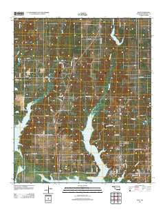 Shay Oklahoma Historical topographic map, 1:24000 scale, 7.5 X 7.5 Minute, Year 2012