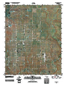 Shidler Oklahoma Historical topographic map, 1:24000 scale, 7.5 X 7.5 Minute, Year 2009
