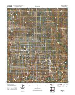 Shidler Oklahoma Historical topographic map, 1:24000 scale, 7.5 X 7.5 Minute, Year 2012